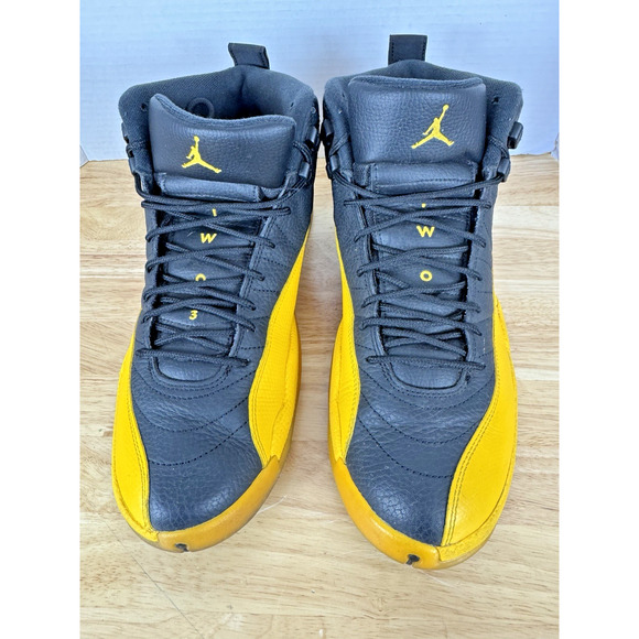 Nike Air Jordan 12 Retro Black University Gold 130690-070 Size‎ 11.5 - Picture 11 of 16